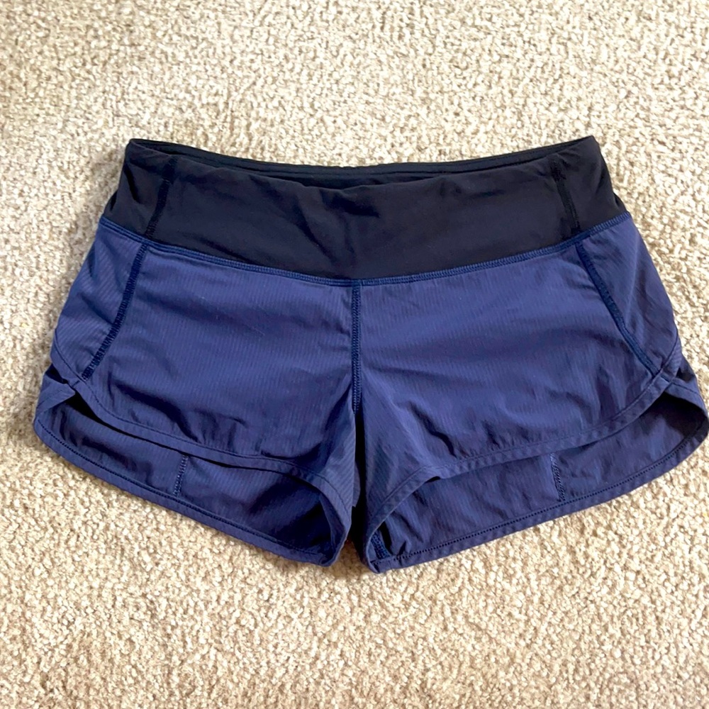 Lululemon run speed short 2.5 inch size 4
